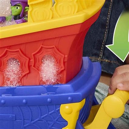 G0666 Spidey Ve İnanılmaz Arkadaşları Webs Ahoy Bubble Ship +3 Yaş
