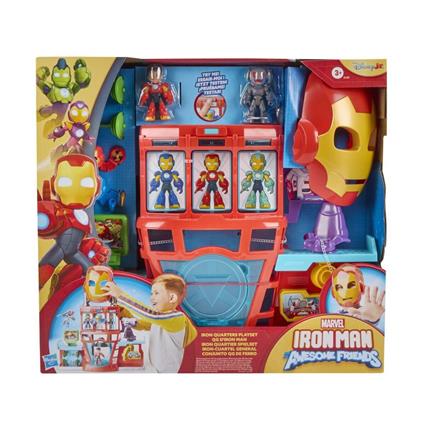 G1259 Iron Man And His Awesome Friends Iron Quarters Oyun Seti