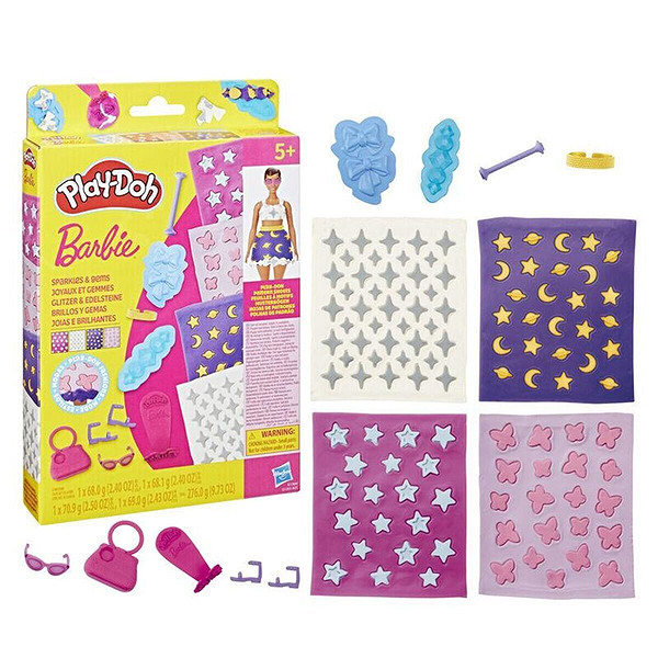 G1355 Play-Doh Barbie Designer Desen Paketi Hamur Oyun Seti  +3 Yaş