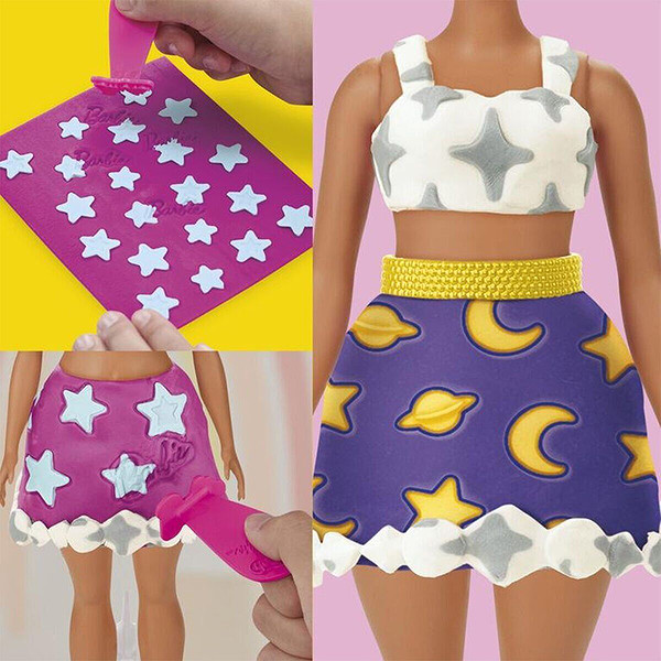 G1355 Play-Doh Barbie Designer Desen Paketi Hamur Oyun Seti  +3 Yaş