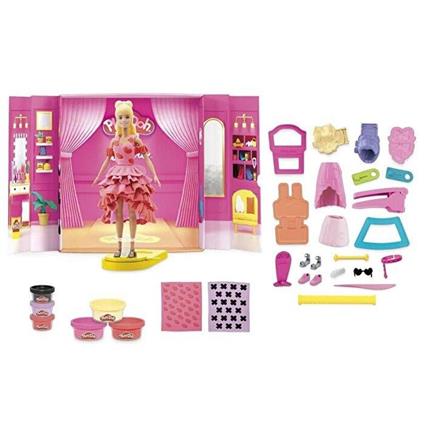G1356 Play-Doh Barbie Designer Fashion Show - Tasarım Moda Show +3 Yaş