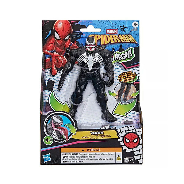 G2855 Spider-Man Venom Versus Action FX Electronic Aksiyon Figür