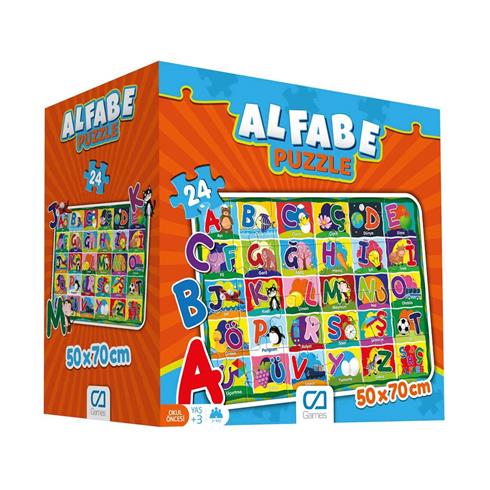 5027 Alfabe Yer Puzzle