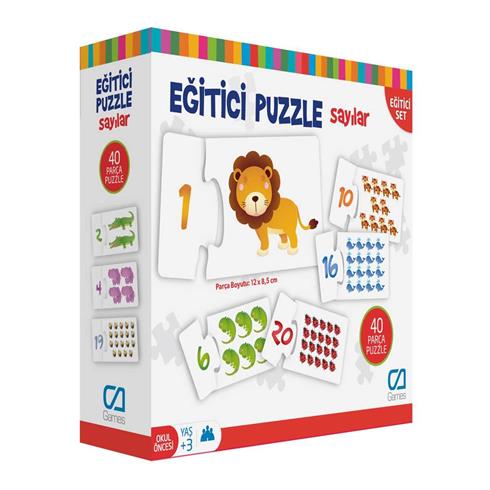CA.5031 CA Games, Eğitici Puzzle Sayılar