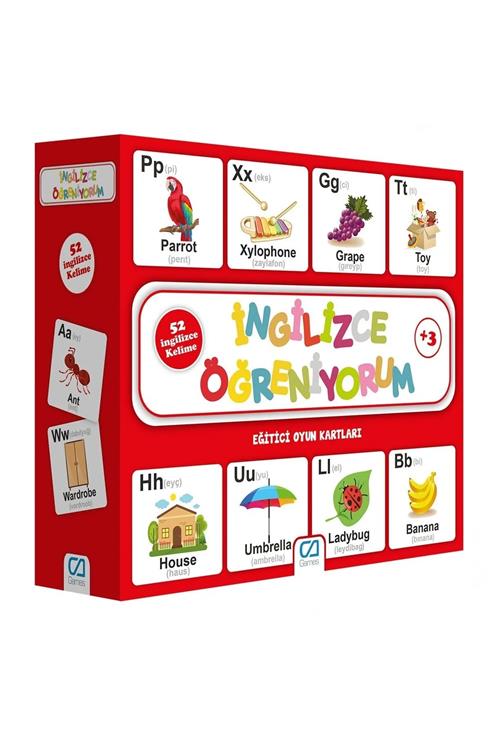 Caaegt-5044 Eğitici İngilizce Öğreniyorum