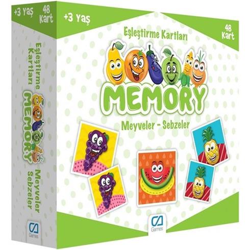 CA 5040 CA Games, Memory Meyveler Sebzeler