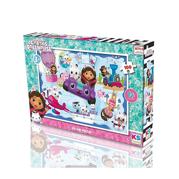 GB 714 Gabbys Dollhouse Puzzle 100 Prç