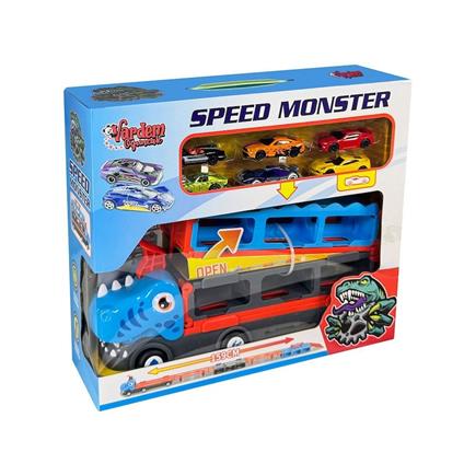 GD001 Parkurlu Araba Fırlatan Dinazor -Vardem Oyuncak