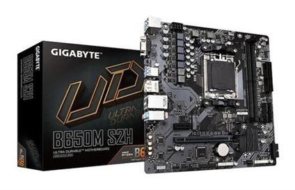 Gıgabyte B650M S2H Ddr5 6400Mhz 1Xvga 1Xhdmı 1Xdp 1XM.2 Usb 3.2 Matx AM5 (Amd AM5 9000/8000/7000 Serileri İle Uyumlu)