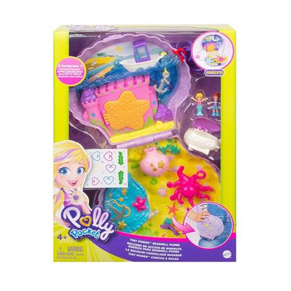 Gkj63 Polly Pocket Çanta Olabilen Micro Oyun Setleri / +4 Yaş