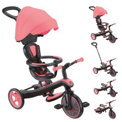 Globber Explorer 4İn1 Trike Bisiklet Pembe