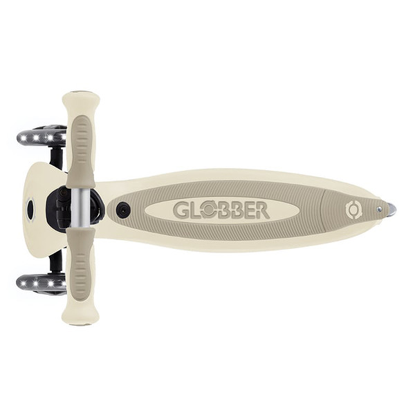 Globber Go Up Baby 360 Scooter (Işıklı) Koyu Bej
