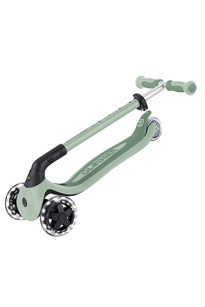 Globber Go Up Baby 360 Scooter (Işıklı) Zeytin Yeşili