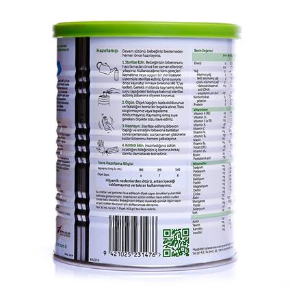 Golden Goat 2 Keçi Sütlü Devam Sütü 6-12 Ay 400 Gr