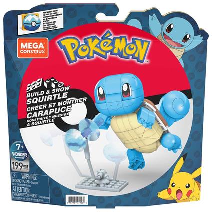 Gyh00 Mega™ Pokémon™ Squirtle - Yap Ve Oyna Figürler 199 Parça +7 Yaş