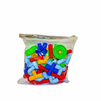 HC1025 Poşette Boru Blok  Seti 72 Parça