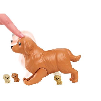 Hck75 Barbie Ve Yeni Doğan Köpekler Oyun Seti, Barbie Ve Hayvanları