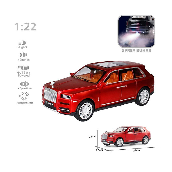Hcl-506 Kut CB 1 22 Sesli VE Işıklı Buharlı RR Lux Jeep(Belirtilen Fiyat, Tekli Satış İçin Adet Fiyatıdır.)