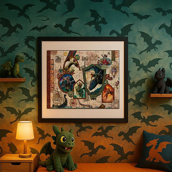 HD 113 How TO Train Your Dragon Puzzle 200 Prç