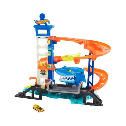 Hot Wheels City Köpek Balığından Kaçış Oyun Seti Hdp06