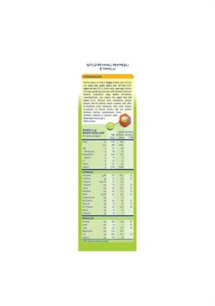 Hero Baby Sütlü 8 Tahıllı Peynirli Pekmezli Kaşık Mama 200 Gr