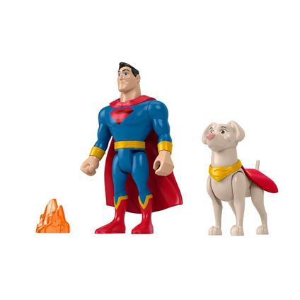 Hgl01 Imaginext DC League Of Super Pets -  Kahramanlar Ve Hayvanlar