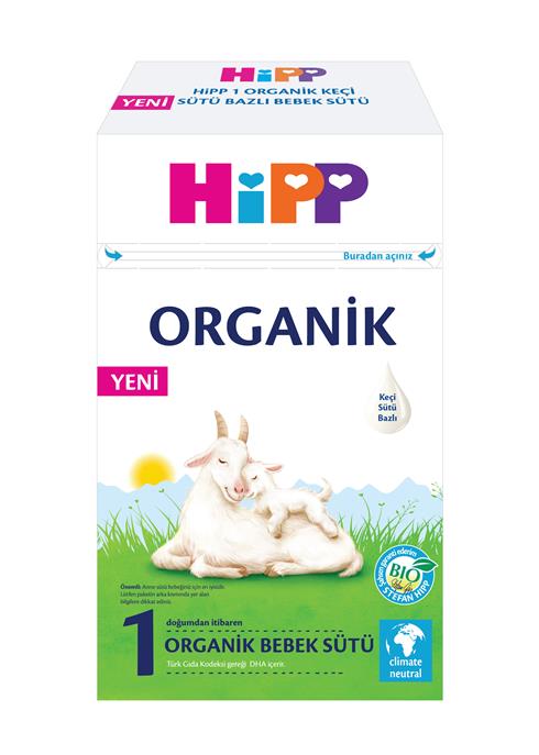 Hipp 1 Organik Keçisütü Bazlı Bebek Sütü 400 Gr
