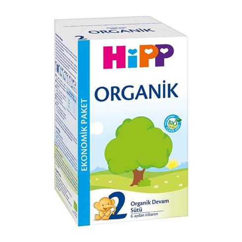 Hipp 2 Organik Devam Sütü 600 Gr