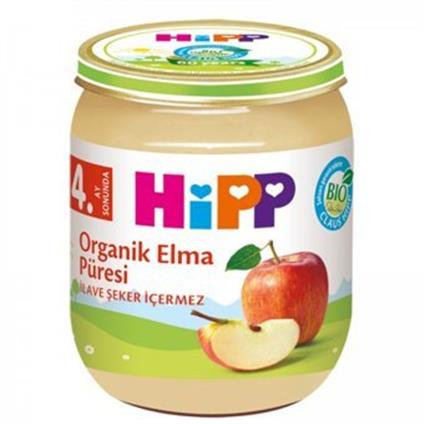 Hipp Organik Elma Püresi 125 Gr