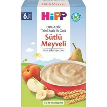 Hipp Organik Sütlü Yoğurtlu Meyveli Kaşık Maması 8+ Ay 250G