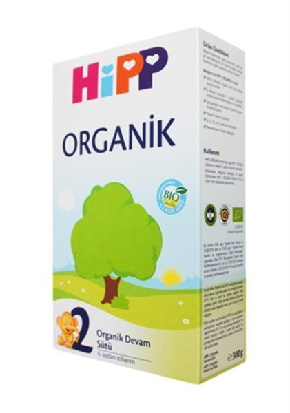 Hipp 2 Organik Devam Sütü 300 Gr