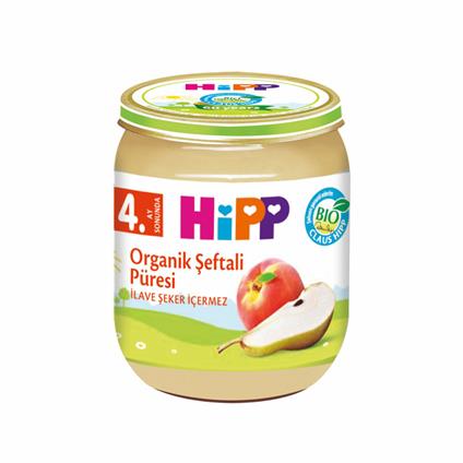 Hipp Organik Armut Şeftali Püresi 125 Gr