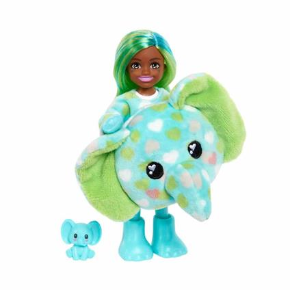 Hkr12 Cutie Reveal Bebekler Chelsea Tropikal Orman Serisi