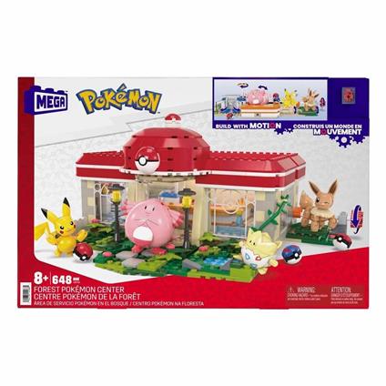 Hnt93 Mega Pokémon™ Pokémon Dinlenme Tesisi 648 Parça +8 Yaş