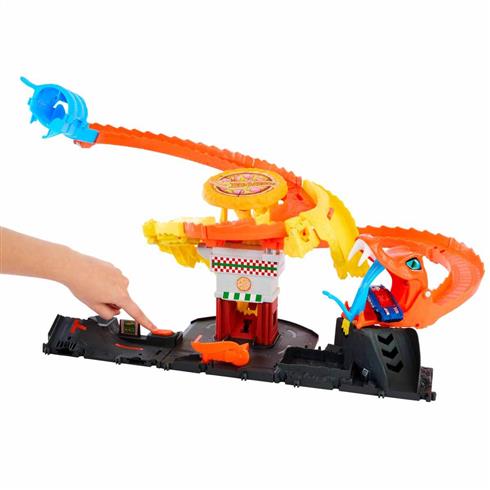 Hot Wheels Pizza Slam Kobra Saldırısı Oyun Seti Htn81
