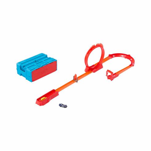 Hmc04 Hot Wheels Track Builder Alev Temalı Akrobasi Seti