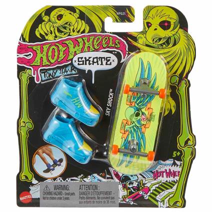 Hpg21 Hot Wheels Skate Neon Temalı Parmak Kaykay Ve Ayakkabı Paketleri