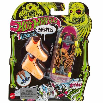 Hpg21 Hot Wheels Skate Neon Temalı Parmak Kaykay Ve Ayakkabı Paketleri