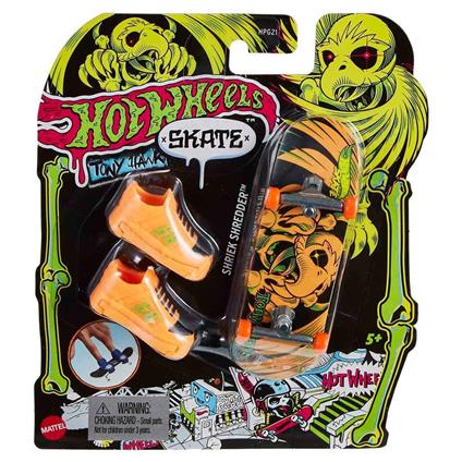 Hpg21 Hot Wheels Skate Neon Temalı Parmak Kaykay Ve Ayakkabı Paketleri