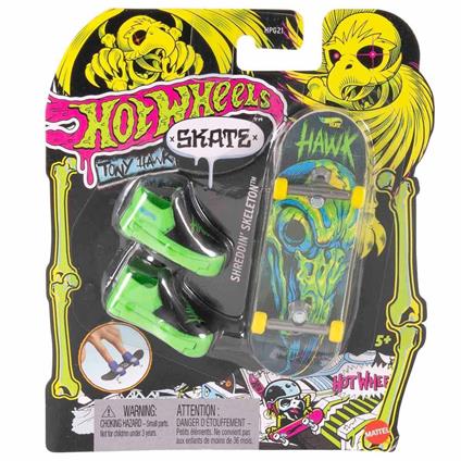 Hpg21 Hot Wheels Skate Neon Temalı Parmak Kaykay Ve Ayakkabı Paketleri