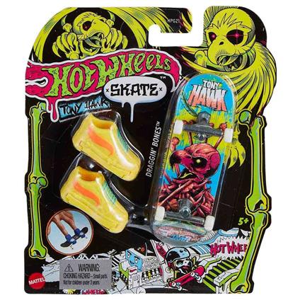 Hpg21 Hot Wheels Skate Neon Temalı Parmak Kaykay Ve Ayakkabı Paketleri