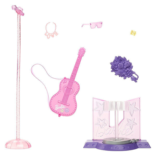 Hrg43 Barbie 65. Yıl Deluxe Kariyer Bebekleri - Pop Yıldızı