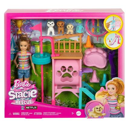 Hrm10 Stacienin Köpekçik Oyun Parkı - Barbie And Stacie To The Rescue