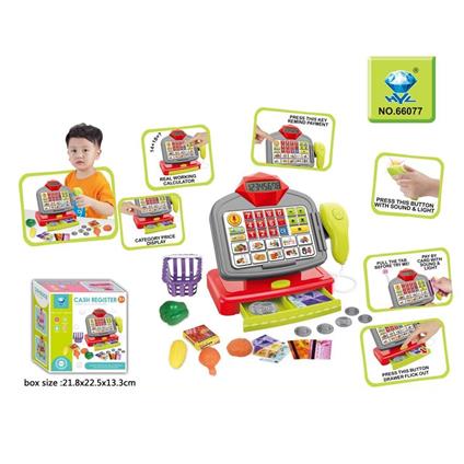 Hua-66075-66077 Işıklı Ve Sesli Elektronik Yazarkasa -Vardem