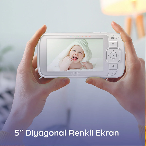 Hubble Nursery View Premium 5 Dijital Bebek Kamerası Hbl19