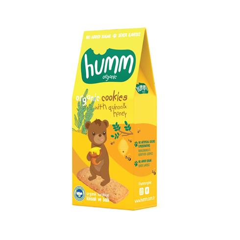 Humm Organik Ballı Ve Kinoalı Kurabiye 55 Gr