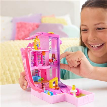 Hwp11 Polly Pocket Barbie'nin Evi Temalı Mikro Oyun Seti