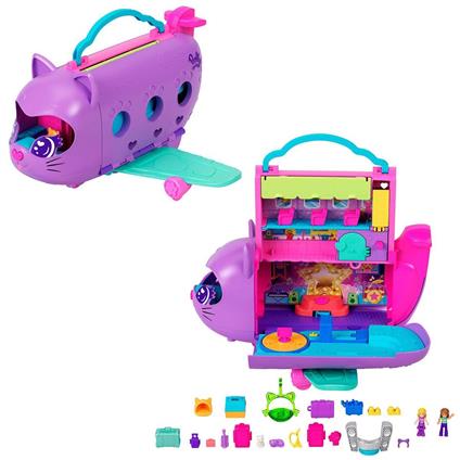Hwp19 Polly Pocket Adventures İn Rio Uçak Oyun Seti
