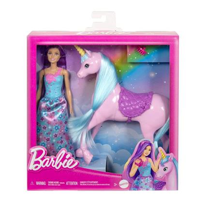 Hyt62 Barbie Ve Tek Boynuzlu Atı