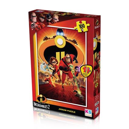 Inc714 KS Incredibles / 100 Parça Puzzle